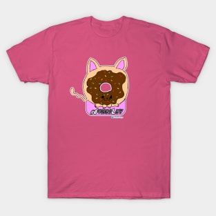 Donut Love Kitty by Blue Donut T-Shirt